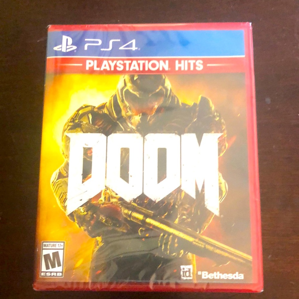 PlayStation New Sealed PS4 Doom Game